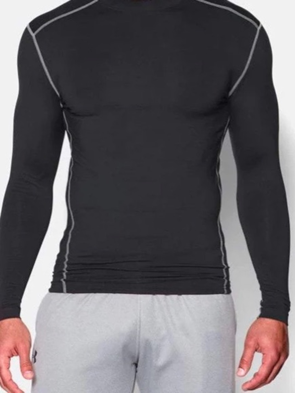 Brand NewSTARTER Men's Black Long-Sleeve Compression Shirt